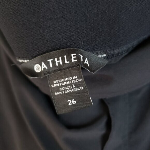 Athleta Vienna Cargo Pant Black size 26 Plus Featherweight Athleisure - Picture 6 of 13